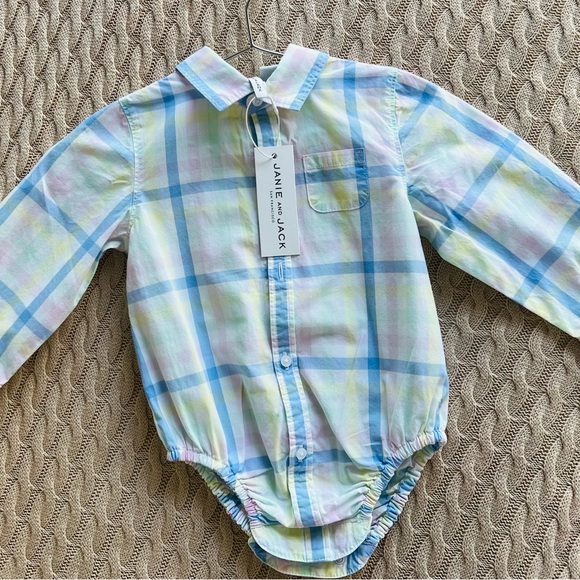 Baby Plaid and Checkered Bodysuits - Picture 2 of 3